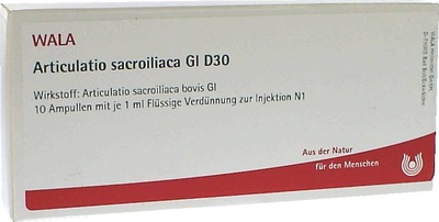 Articulatio sacroiliaca GL D 30 Ampullen 10X1 ml Ampullen