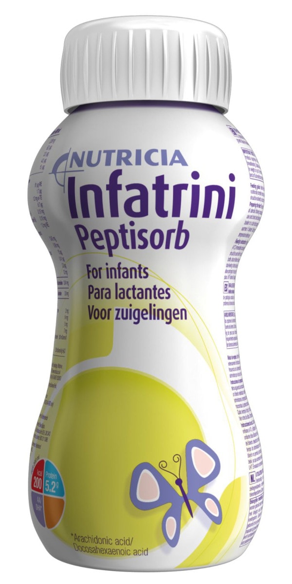 Infatrini Peptisorb Trinknahrung 8X4X200 ml Flüssigkeit 8X4X200 ml