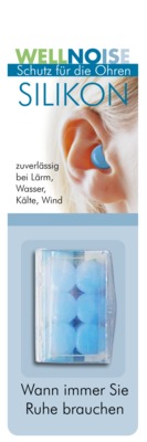 WELLNOISE Ohrenstopfen blau Blister 3X2 St
