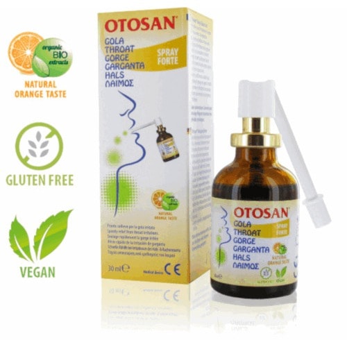 OTOSAN Hals- und Rachenspray Forte 30 ml Spray