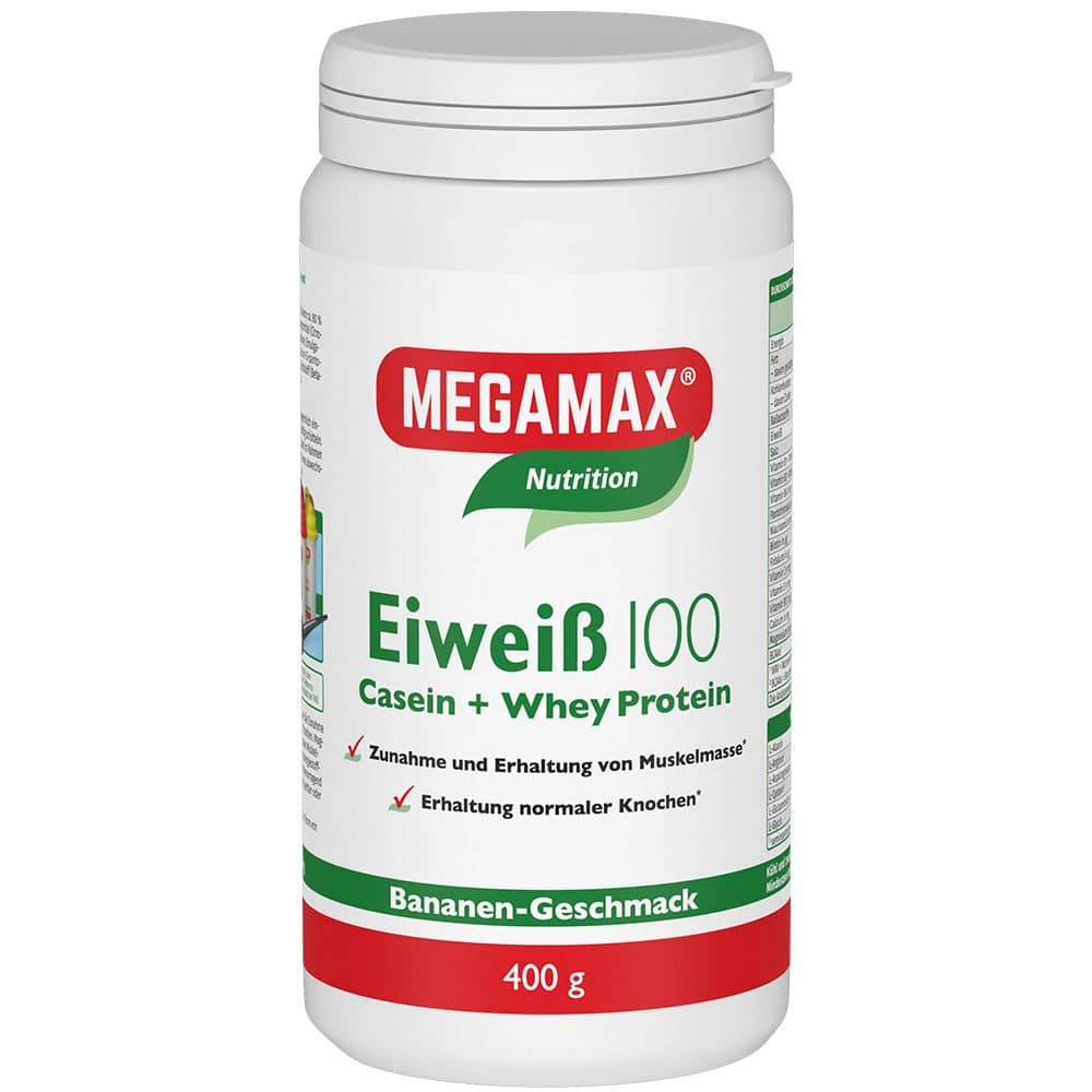 EIWEISS 100 Banane Megamax Pulver 400 g Pulver