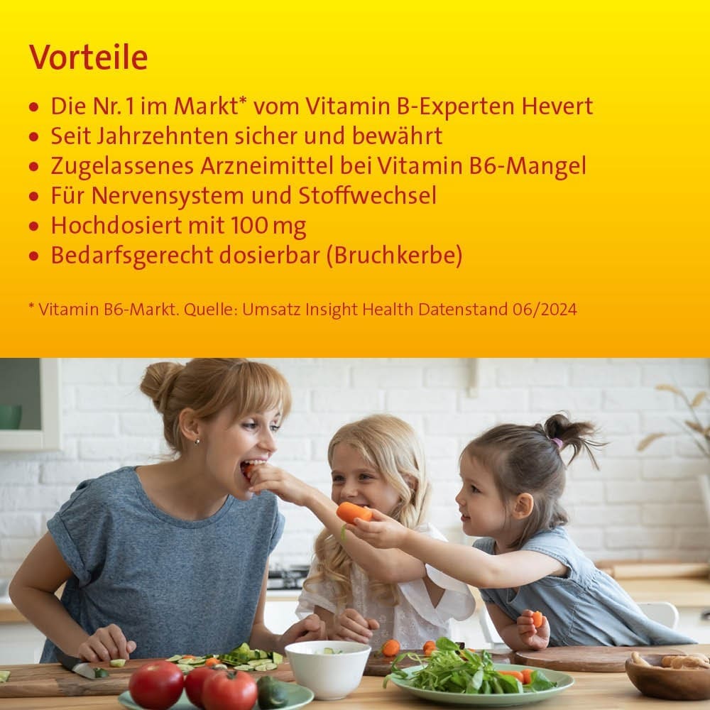 VITAMIN B6 HEVERT 50 St Tabletten