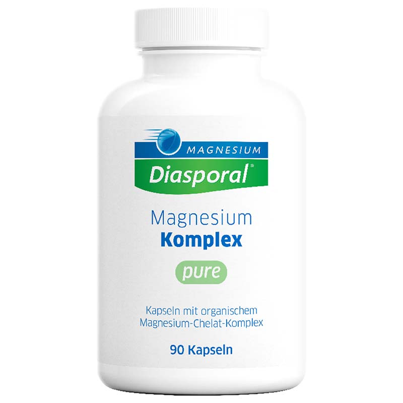MAGNESIUM Diasporal Magnesium Komplex pure 90 St Kapseln
