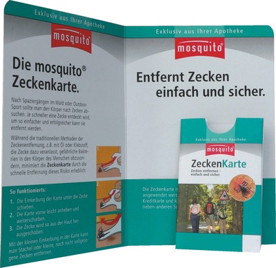 mosquito Zecken Karte 1 St