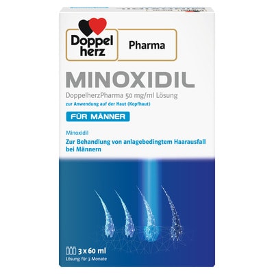 Doppelherz Pharma MINOXIDIL FÜR MÄNNER 3X60 ml Lösung