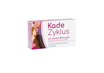 Kade Zyklus bei starken Blutungen während der Menstruation 20 St Filmtabletten