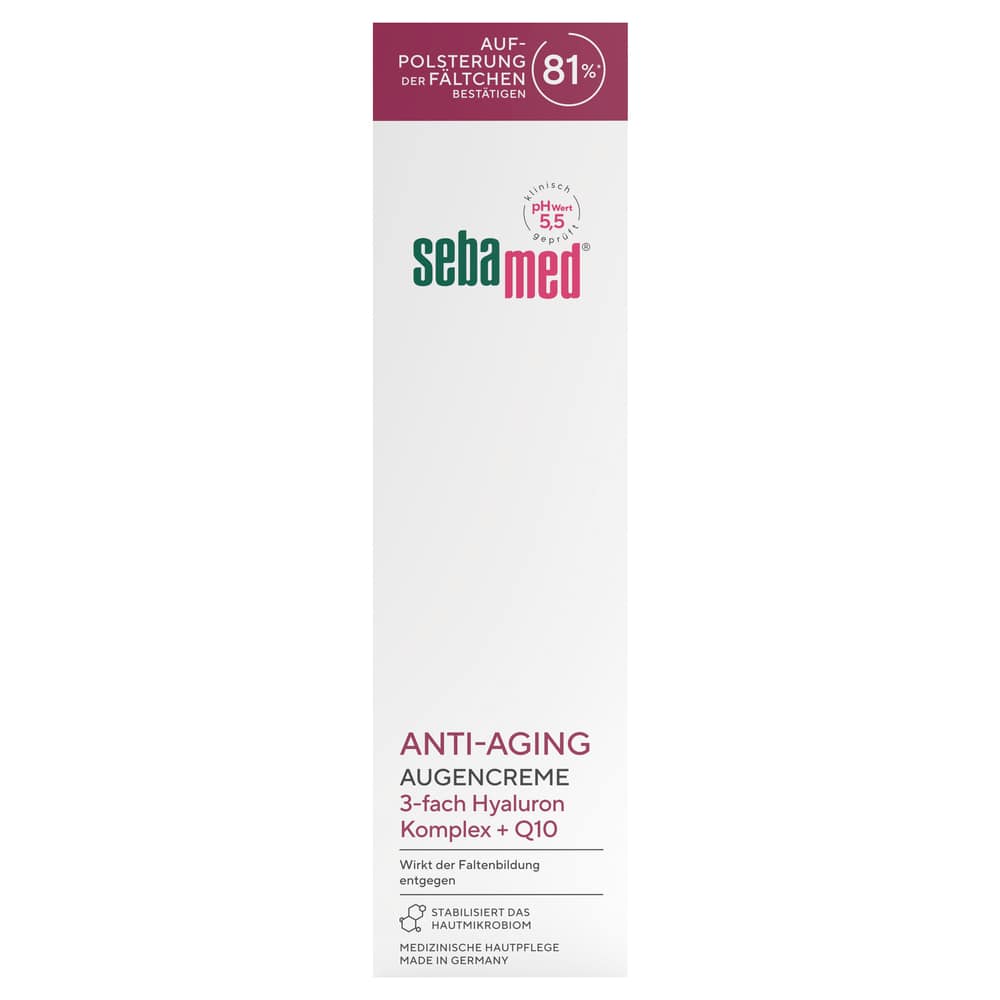 sebamed ANTI-AGING AUGENCREME 15 ml Augencreme