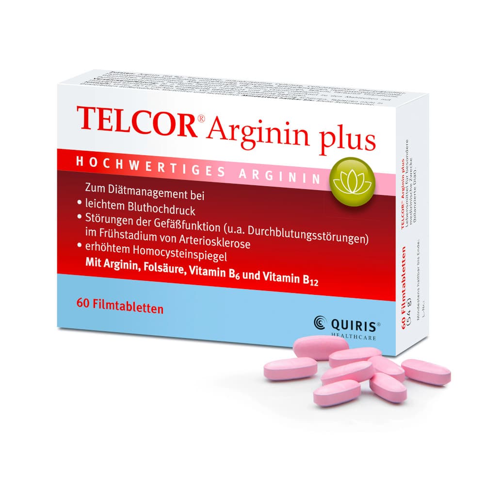 TELCOR Arginin plus  120 St Filmtabletten