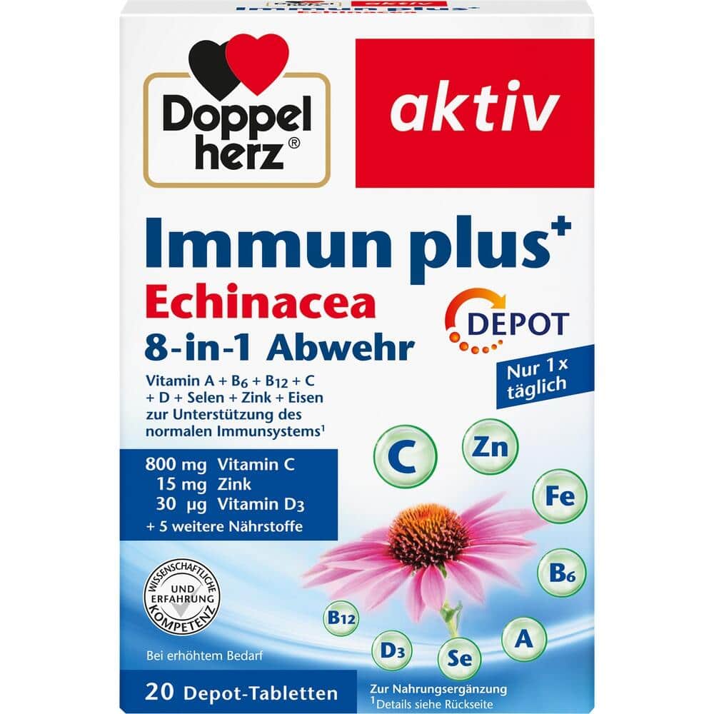 Doppelherz aktiv  Immun plus Echinacea 20 St Tabletten