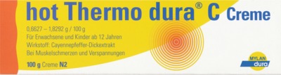 Hot Thermo dura C Creme 100 g Creme