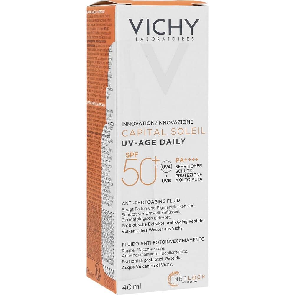 VICHY CAPITAL SOLEIL UV-AGE DAILY LSF 50+ 40 ml Flüssigkeit