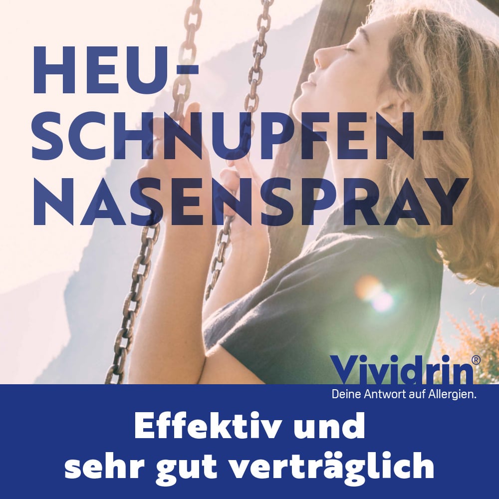 Vividrin Mometason Heuschnupfennasenspray bei starken allergischen Beschwerden 10 g Nasenspray