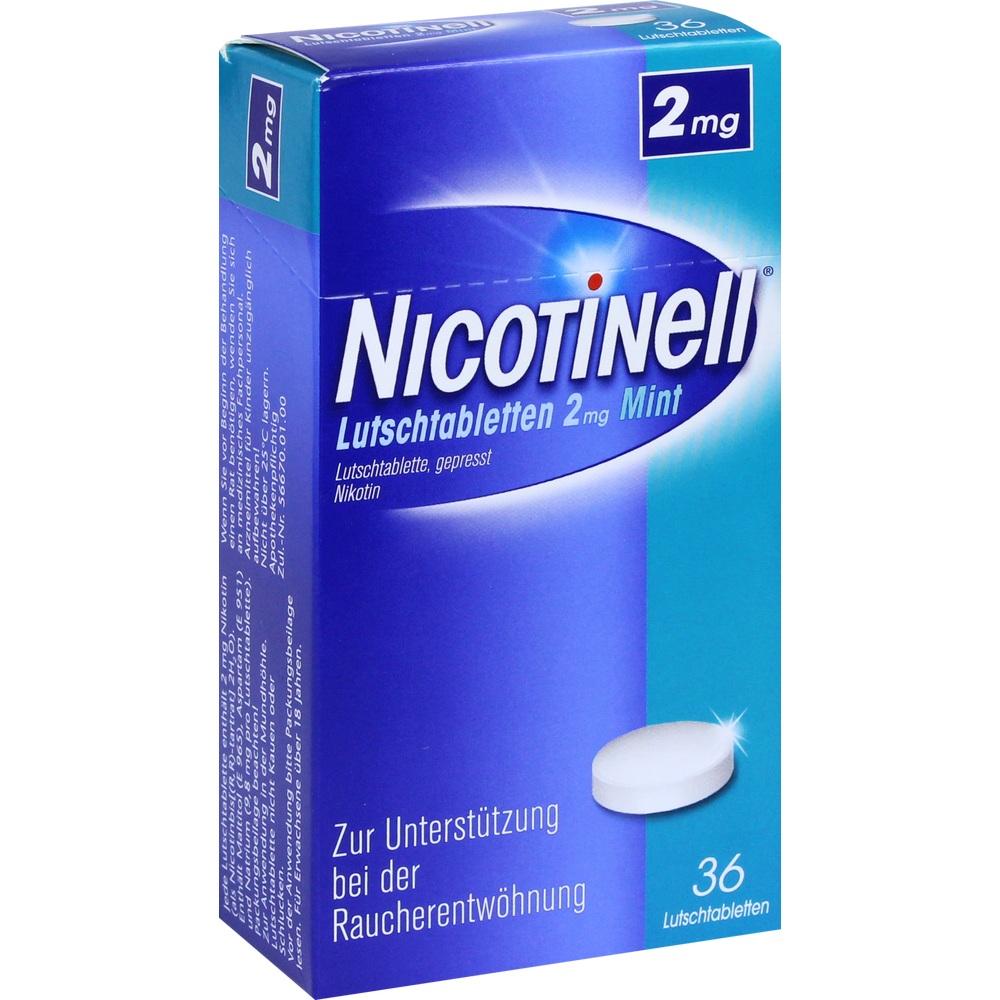 NICOTINELL 2mg Mint  36 St Lutschtabletten