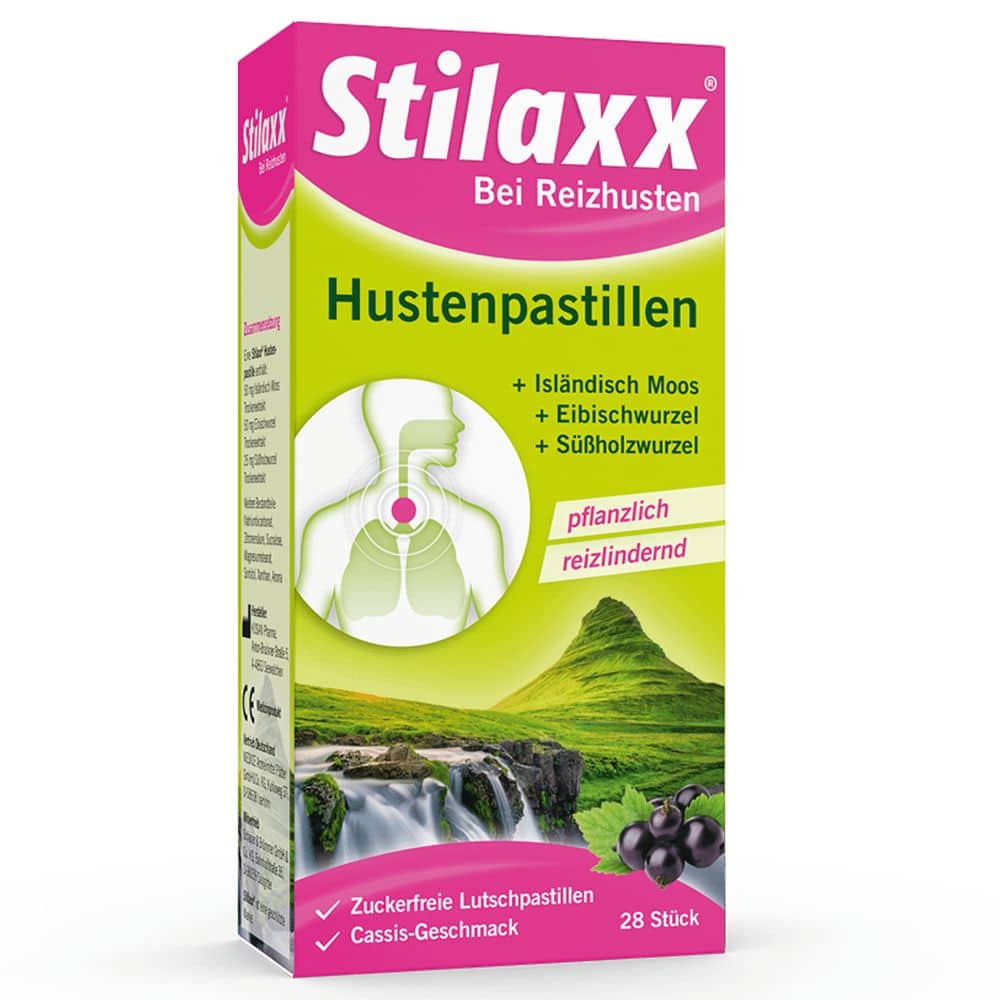 Stilaxx Hustenpastillen 28 Pastillen bei Reizhusten 28 St Lutschpastillen