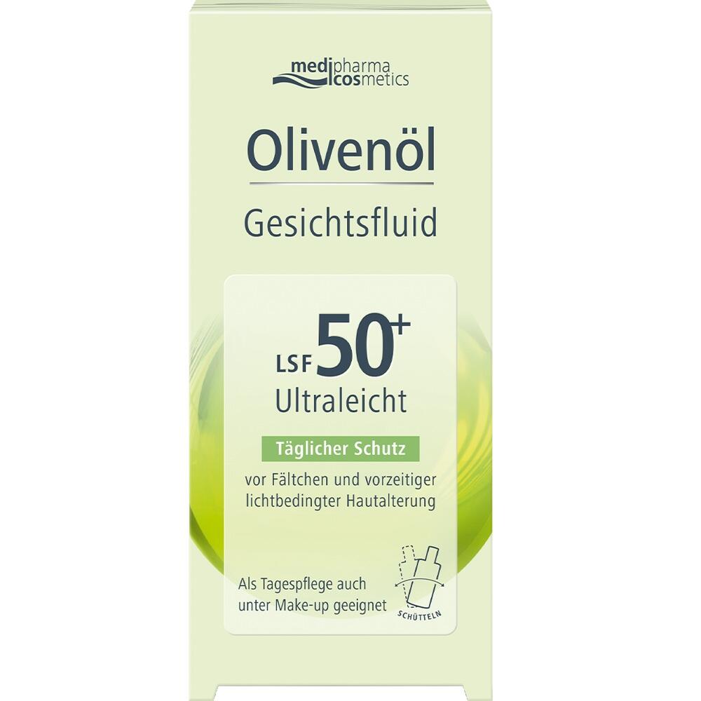 Olivenöl Gesichtsfluid LSF 50+ Ultraleicht 50 ml Creme