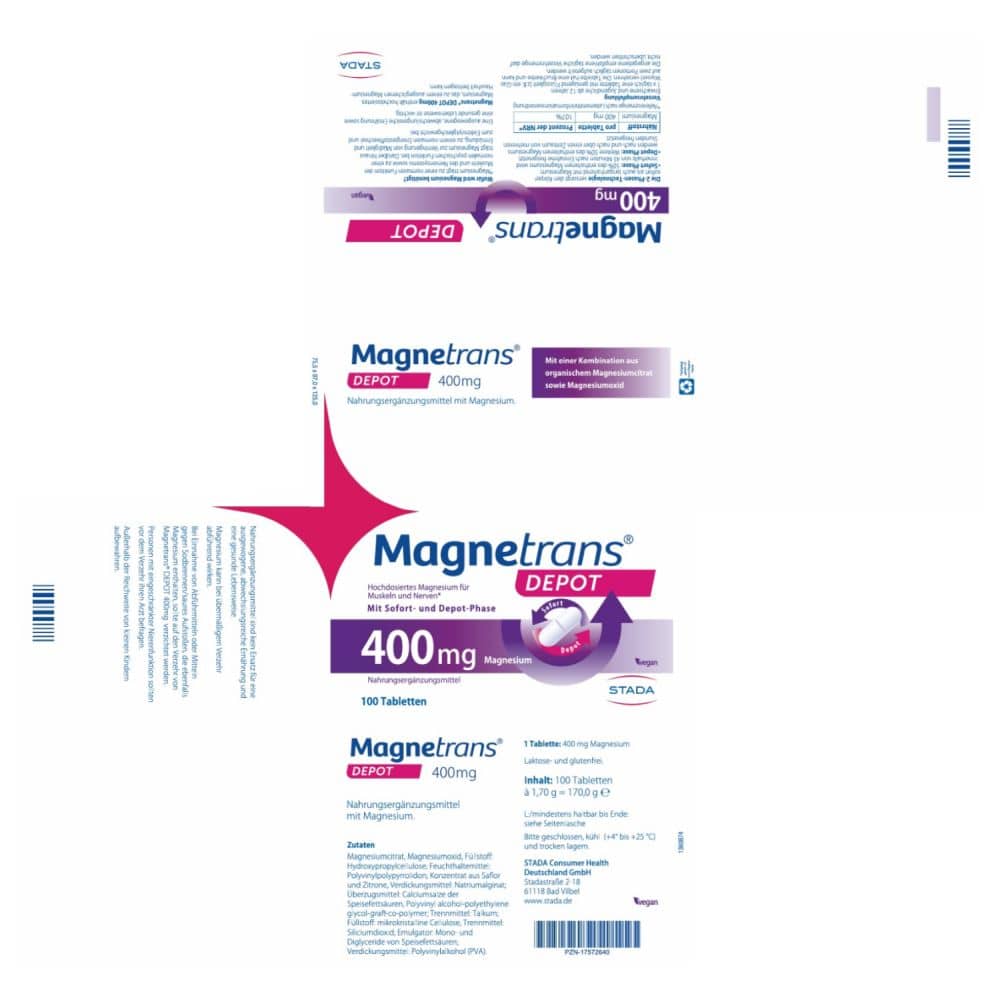 Magnetrans DEPOT 400 mg 100 St Tabletten