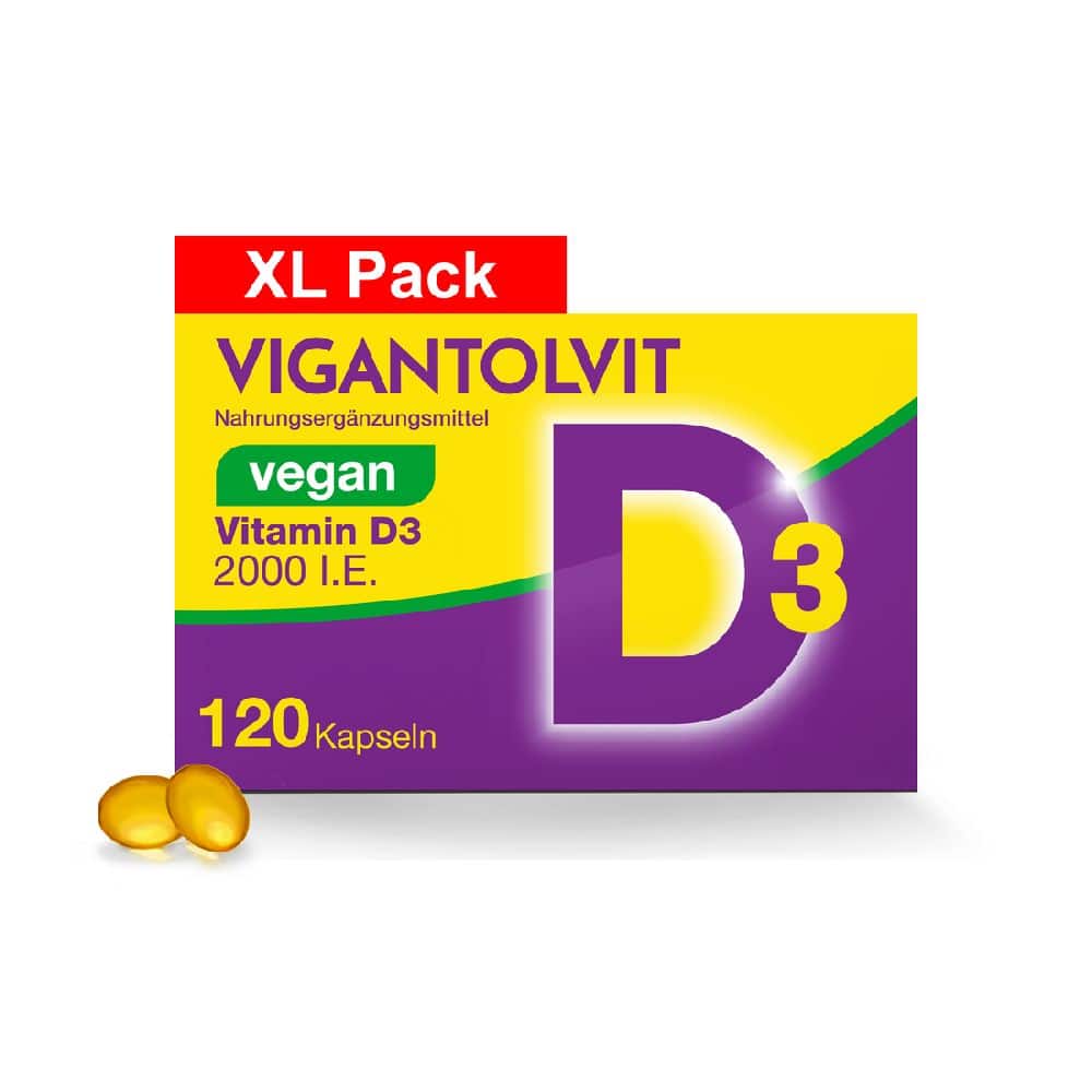 VIGANTOLVIT Vitamin D3 2000 I.E. 120 St Weichkapseln