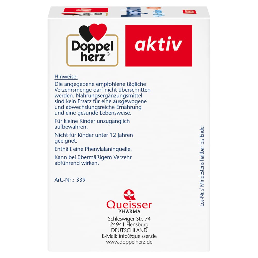 Doppelherz aktiv Magnesium 400 + B-Vitamine DIRECT  40 St Pellets