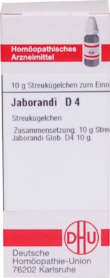 JABORANDI D 4 Globuli 10 g Globuli