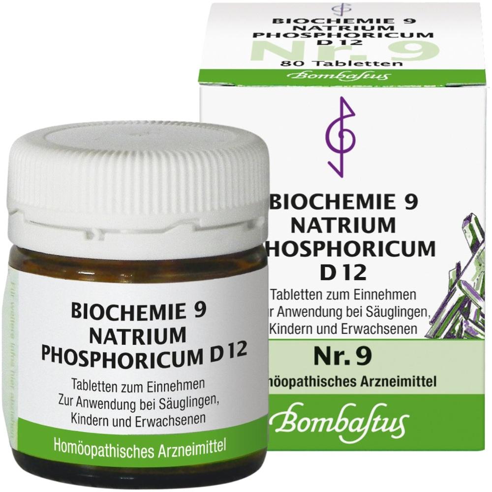 BIOCHEMIE 9 Natrium phosphoricum D 12 Tabletten 80 St Tabletten