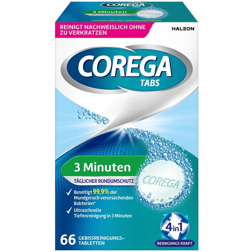 COREGA Tabs 3 Minuten 66 St Tabletten