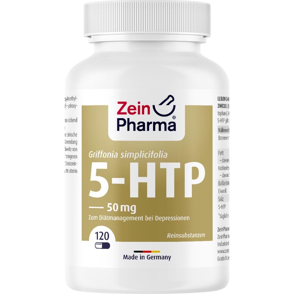 Zein Pharma Griffonia simplicifolia 5-HTP 50 mg 120 St Kapseln