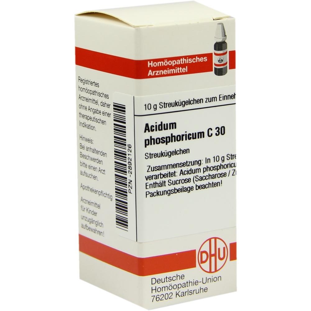 ACIDUM PHOSPHORICUM C 30 Globuli 10 g Globuli