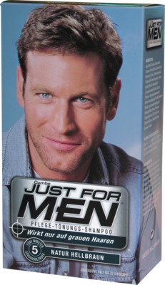 JUST for men Tönungsshampoo hellbraun 60 ml Shampoo