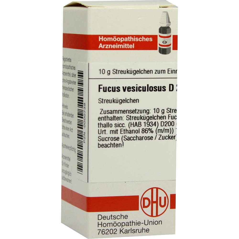 FUCUS VESICULOSUS D 200 Globuli 10 g Globuli
