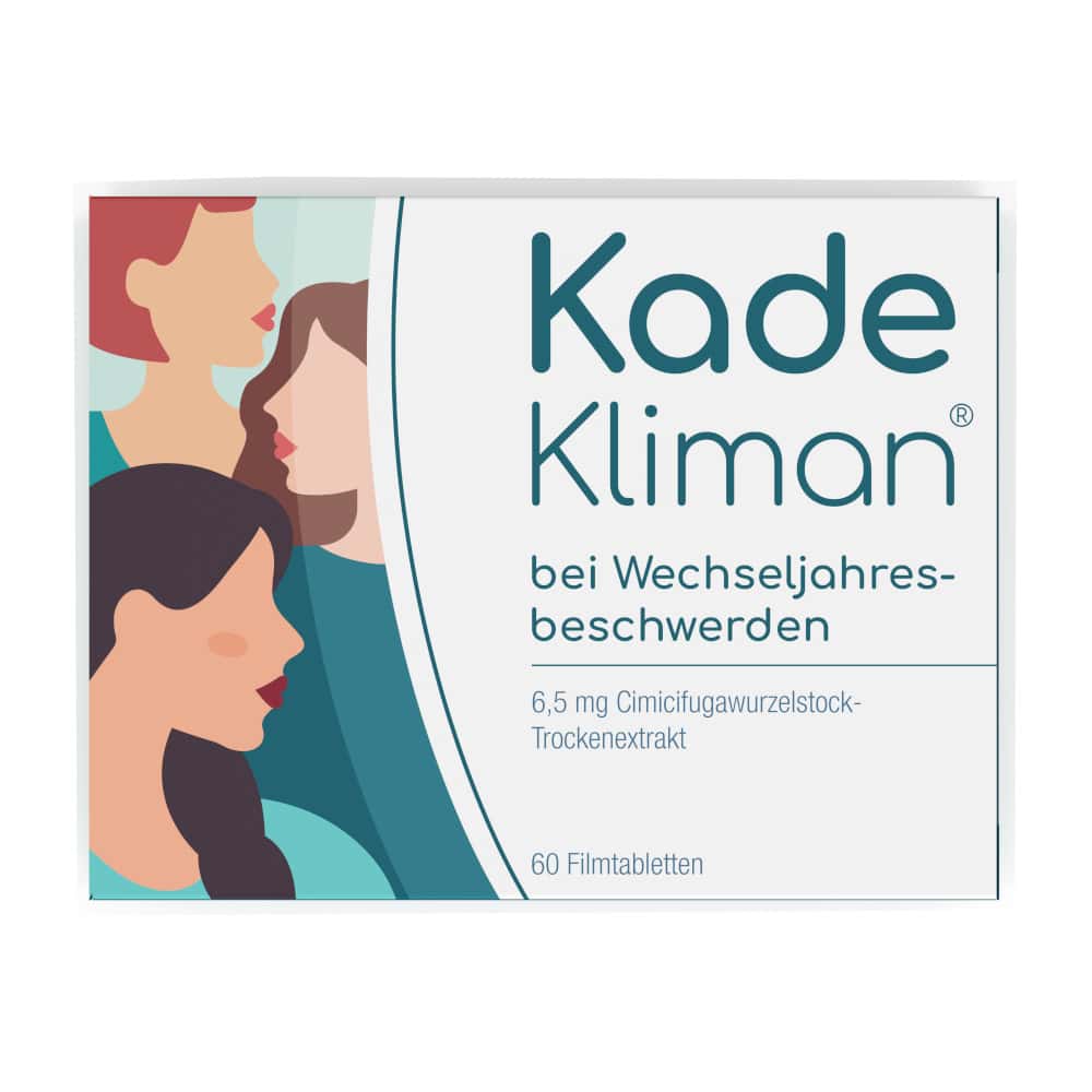 KadeKliman bei Wechseljahresbeschwerden 60 St Filmtabletten