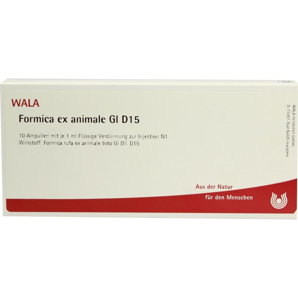 Formica ex animale Gl D15 Ampullen 10X1 ml Ampullen