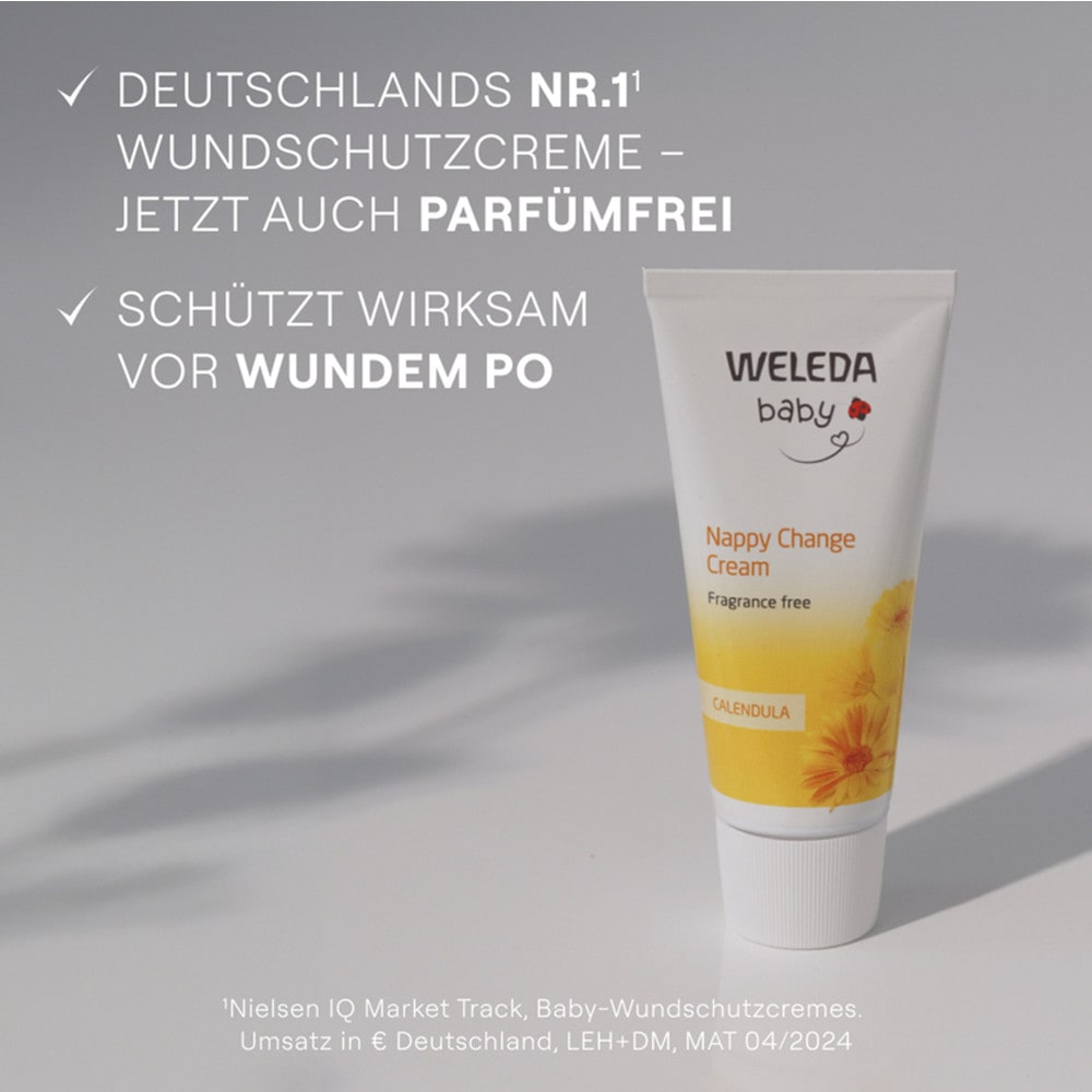 WELEDA baby Wundschutzcreme Parfümfrei 10 ml Creme