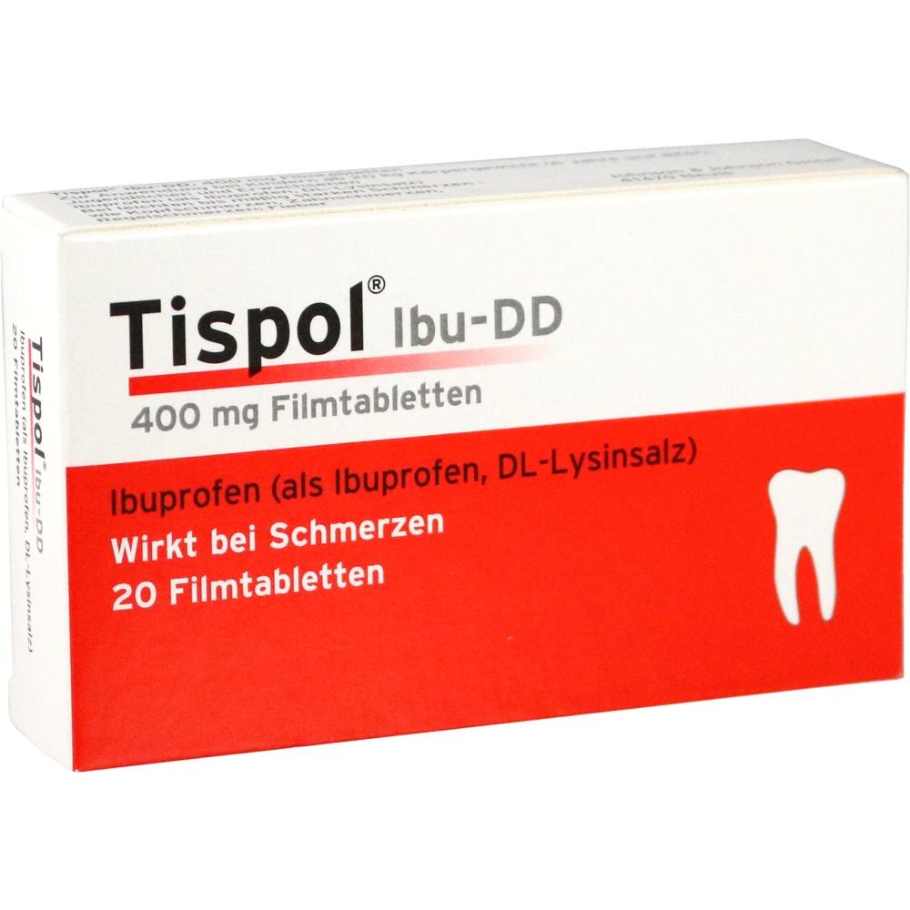 Tispol IBU-DD 20 St Filmtabletten