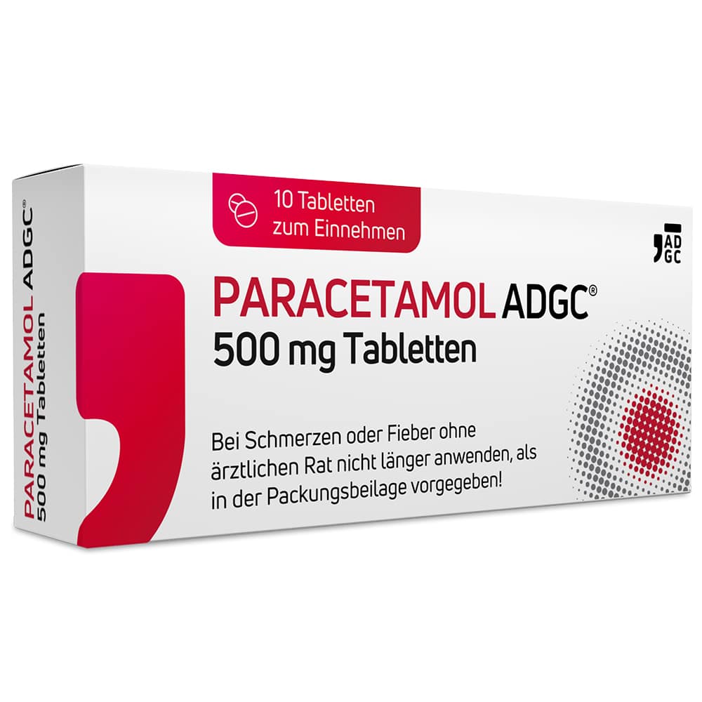 PARACETAMOL  ADGC 500mg 10 St Tabletten