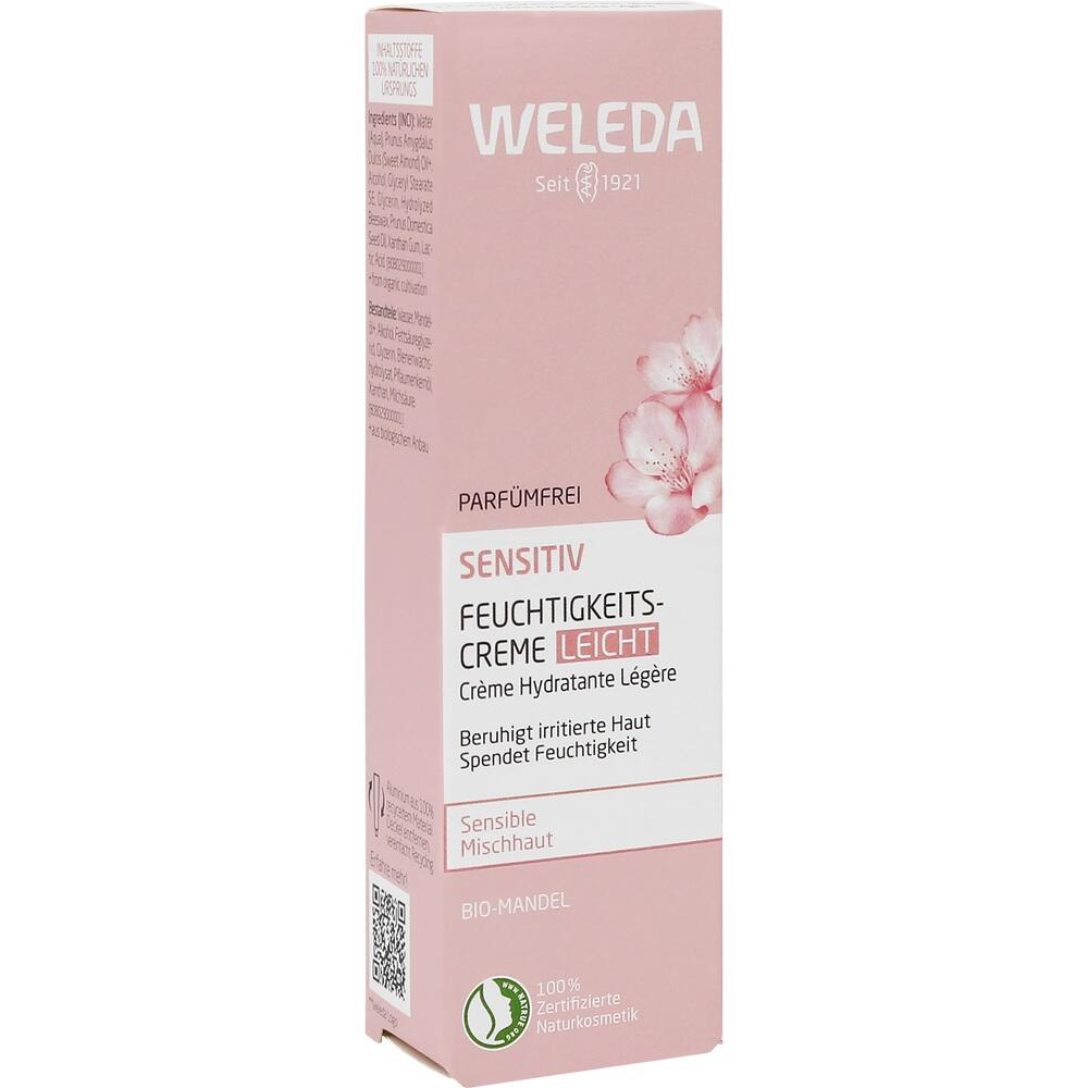 WELEDA Sensitiv Feuchtigkeitscreme Leicht Mandel 30 ml Creme