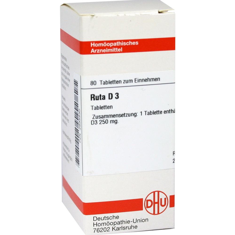 RUTA D 3 Tabletten 80 St Tabletten