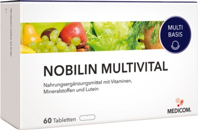 NOBILIN MULTIVITAL MULTI BASIS 60 St Tabletten