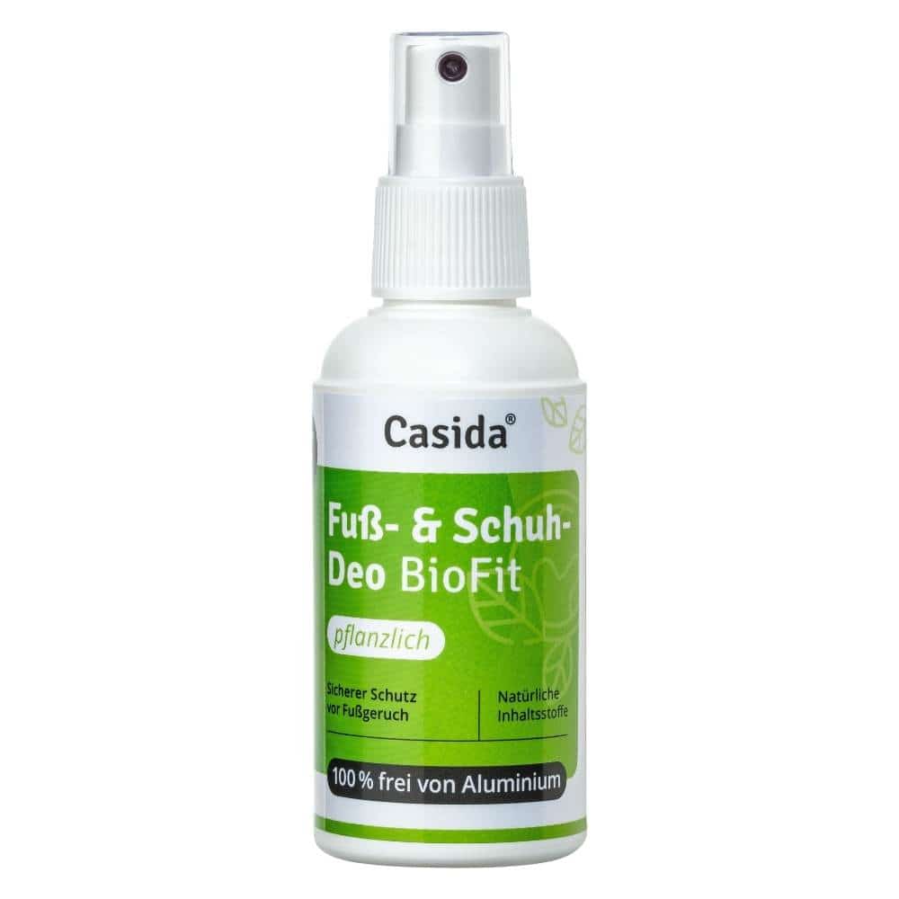 Casida FUSS- UND SCHUH Deo BioFit pflanzlich Spray 100 ml Spray