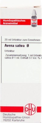 AVENA SATIVA Urtinktur 20 ml Dilution
