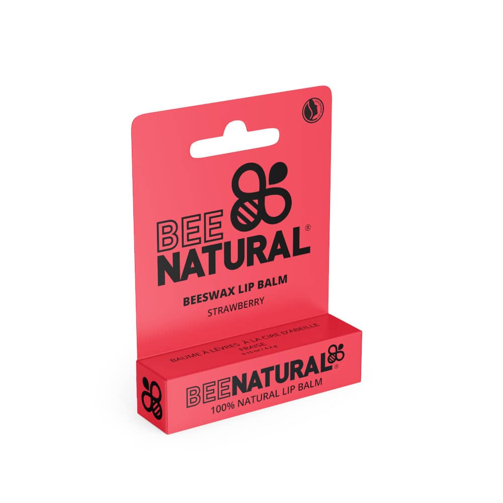 BEE NATURAL Lipbalm Erdbeere  4.2 g Stifte