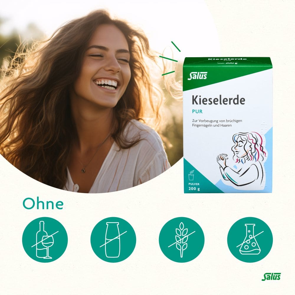 Salus Kieselerde PUR 200 g Pulver