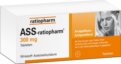 ASS-ratiopharm 300mg 100 St Tabletten
