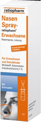 NasenSpray-ratiopharm Erwachsene & Schulkinder 15 ml Nasenspray