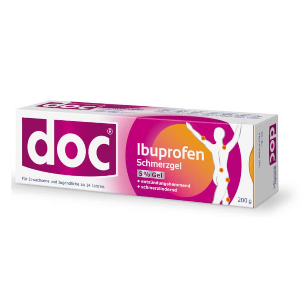 doc Ibuprofen Schmerzgel 5% 200 g Gel