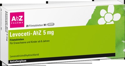 Levocetirizin AL 5 mg Filmtabletten bei Heuschnupfen