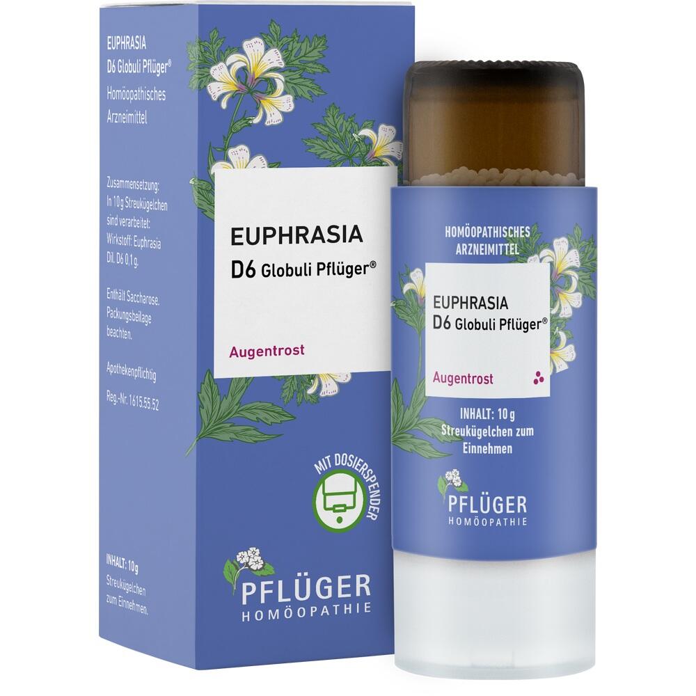 Euphrasia D6 Globuli Pflüger 10 g Globuli