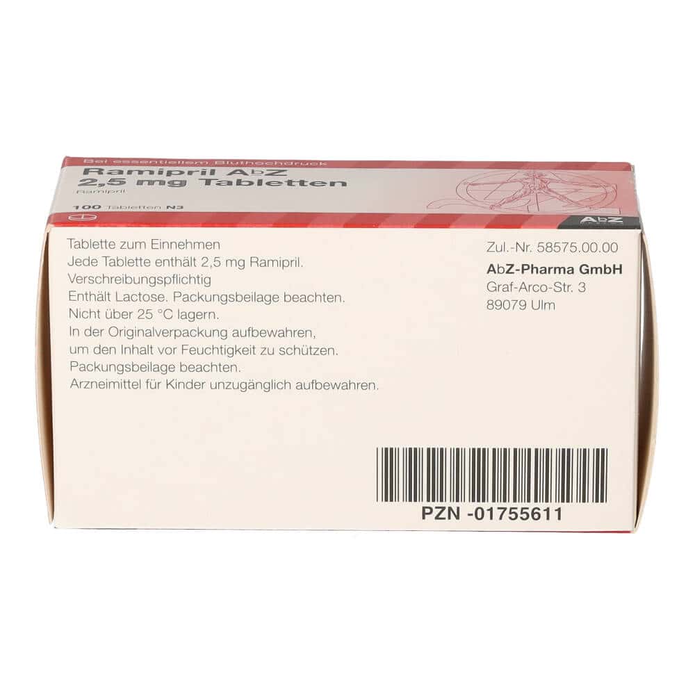 Ramipril AbZ 2,5mg 100 St Tabletten