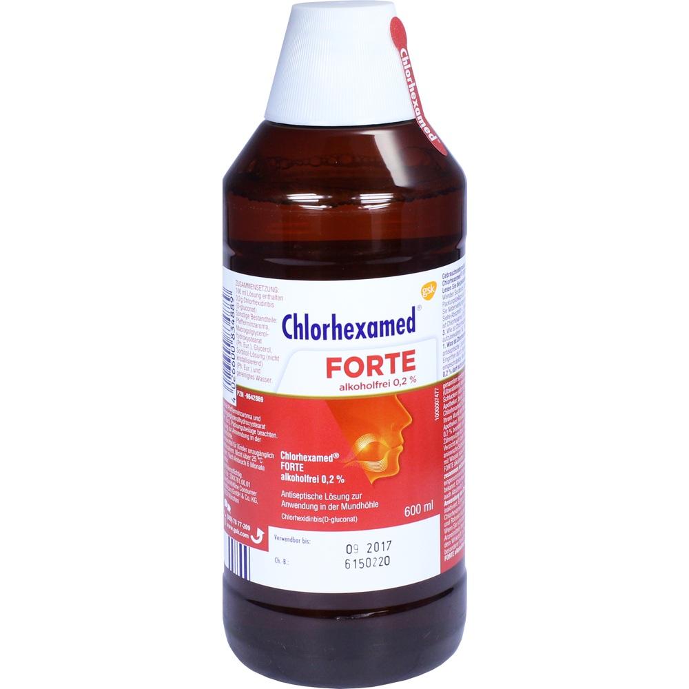 Chlorhexamed FORTE alkoholfrei 0,2% 600 ml Lösung