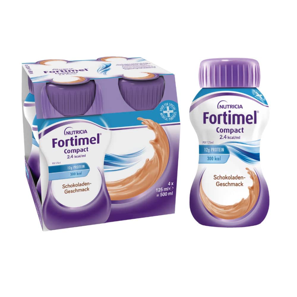 Fortimel Compact 2.4 Trinknahrung Mischkarton 8X4X125 ml Flüssigkeit