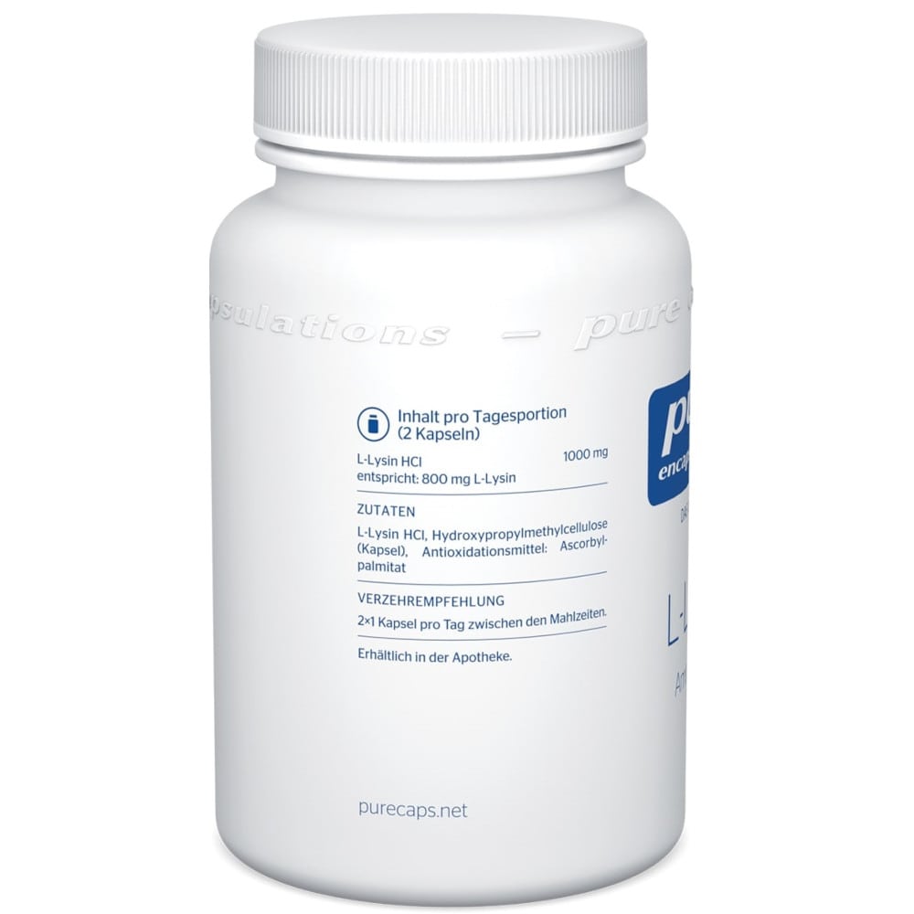 pure encapsulations L-Lysin 90 St Kapseln